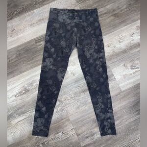 Calvin Klein Performance Gray Patterned Leggings